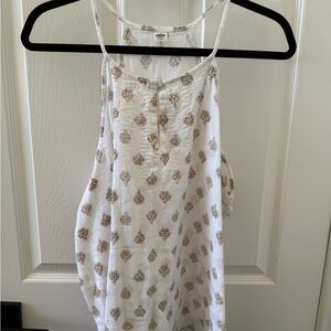 Old Navy Cream Floral Camisole